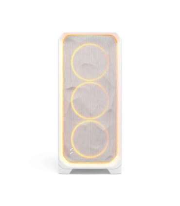 Fractal Design Meshify 3 Ambience Pro RGB White TG Clear Tint ATX Power supply included No