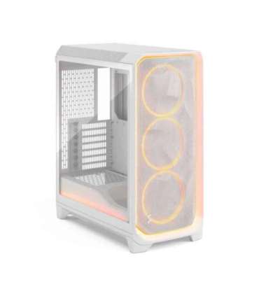 Fractal Design Meshify 3 Ambience Pro RGB White TG Clear Tint ATX Power supply included No