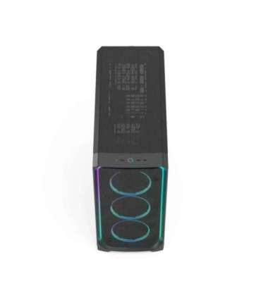 Fractal Design Meshify 3 XL Ambience Pro RGB Black TG Light Tint ATX Power supply included No