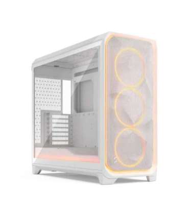 Fractal Design Meshify 3 XL Ambience Pro RGB White TG Clear Tint ATX Power supply included No