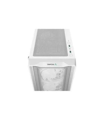 Deepcool CC560 MESH WH V2 White Mid Tower Power supply included No