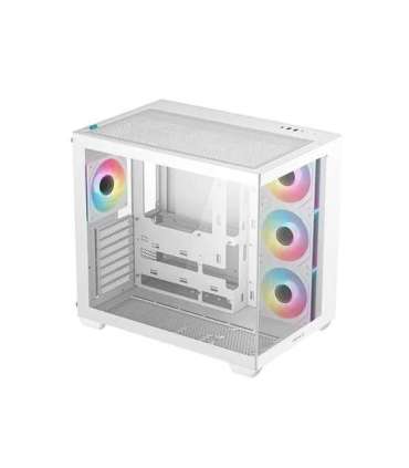 Deepcool CG530 4F WH White Mid Tower Power supply included No