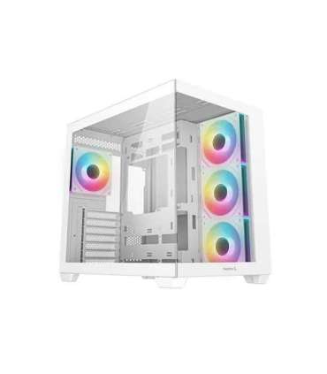 Deepcool CG530 4F WH White Mid Tower Power supply included No