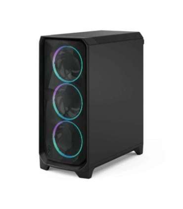 Fractal Design Meshify 3 Black RGB TG Light Tint Mid-Tower Power supply included No ATX