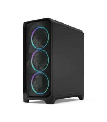 Fractal Design Meshify 3 Black RGB TG Light Tint Mid-Tower Power supply included No ATX