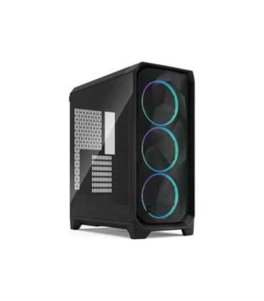 Fractal Design Meshify 3 Black RGB TG Light Tint Mid-Tower Power supply included No ATX