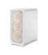 Fractal Design Meshify 3 White RGB TG Clear Tint Mid-Tower Power supply included No ATX