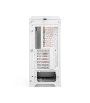 Fractal Design Meshify 3 White RGB TG Clear Tint Mid-Tower Power supply included No ATX