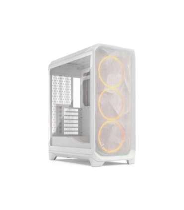 Fractal Design Meshify 3 White RGB TG Clear Tint Mid-Tower Power supply included No ATX