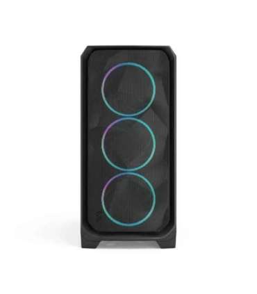 Fractal Design Meshify 3 XL Black RGB TG Light Tint Mid-Tower Power supply included No ATX