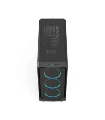 Fractal Design Meshify 3 XL Black RGB TG Light Tint Mid-Tower Power supply included No ATX