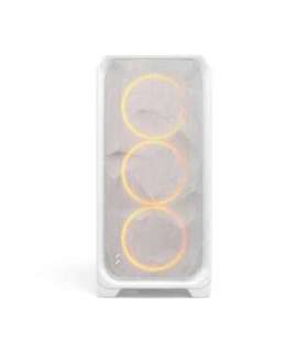 Fractal Design Meshify 3 XL White RGB TG Clear Tint Mid-Tower Power supply included No ATX