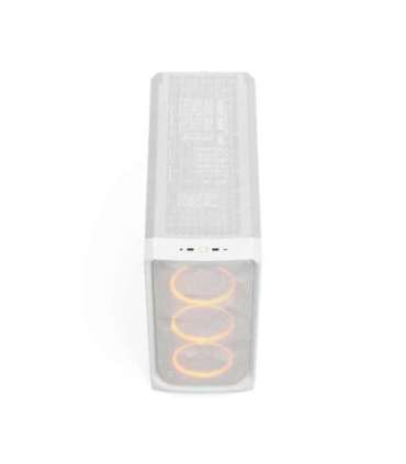 Fractal Design Meshify 3 XL White RGB TG Clear Tint Mid-Tower Power supply included No ATX