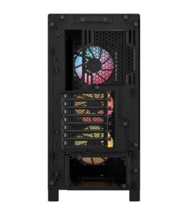 Corsair PC Case Frame 4000D RS ARGB Modular Black Mid-Tower Power supply included No