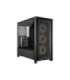 Corsair PC Case Frame 4000D RS ARGB Modular Black Mid-Tower Power supply included No
