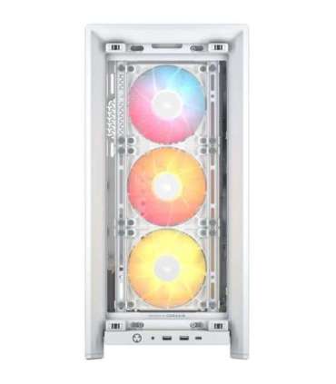 Corsair PC Case Frame 4000D RS ARGB Modular White Mid-Tower Power supply included No