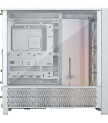 Corsair PC Case Frame 4000D RS ARGB Modular White Mid-Tower Power supply included No