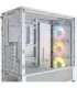 Corsair PC Case Frame 4000D RS ARGB Modular White Mid-Tower Power supply included No