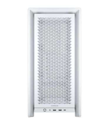 Corsair PC Case Frame 4000D Modular White Mid-Tower Power supply included No