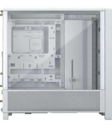 Corsair PC Case Frame 4000D Modular White Mid-Tower Power supply included No