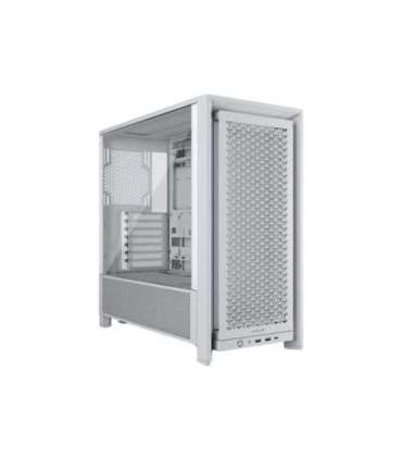 Corsair PC Case Frame 4000D Modular White Mid-Tower Power supply included No