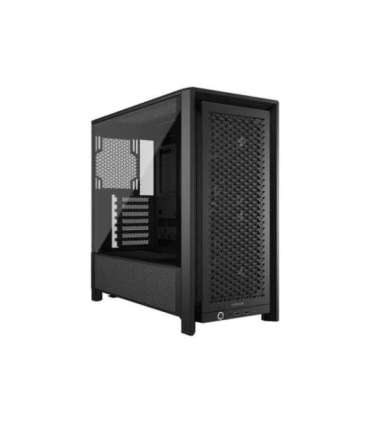 Corsair PC Case Frame 4000D RS Modular Black Mid-Tower Power supply included No
