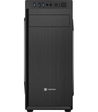 Genesis PC Case Natec Aracanta Black Midi Tower Power supply included No