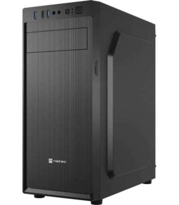 Genesis PC Case Natec Aracanta Black Midi Tower Power supply included No