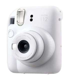 CAMERA INSTANT W/10SH GLOSSY/INSTAX MINI 12 WHITE FUJIFILM