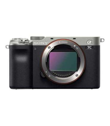 Sony Alpha A7C Full-frame Mirrorless Interchangeable Lens Camera, Body, Silver Sony Full-frame Mirrorless