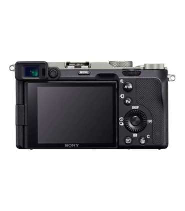 Sony Alpha A7C Full-frame Mirrorless Interchangeable Lens Camera, Body, Silver Sony Full-frame Mirrorless