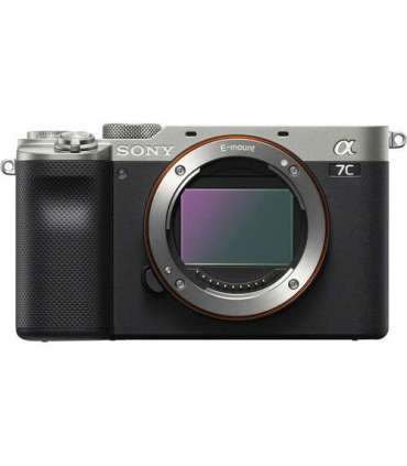 Sony Alpha A7C Full-frame Mirrorless Interchangeable Lens Camera, Body, Silver Sony Full-frame Mirrorless