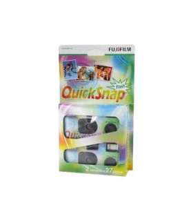Fujifilm 7130786 QuickSnap 400 Disposable Flash Camera (Pack of 2)