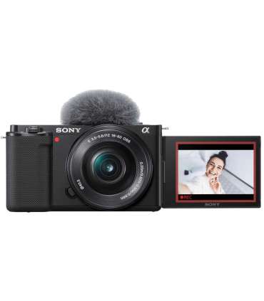 Sony ZV-E10L Mirrorless Vlog Camera with 16-50 mm Lens Sony Mirrorless Vlog Camera ZV-E10L Compact camera 24.2