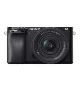 Sony ILCE-6100 Mirrorless Camera + 16-50mm Lens, Black Sony