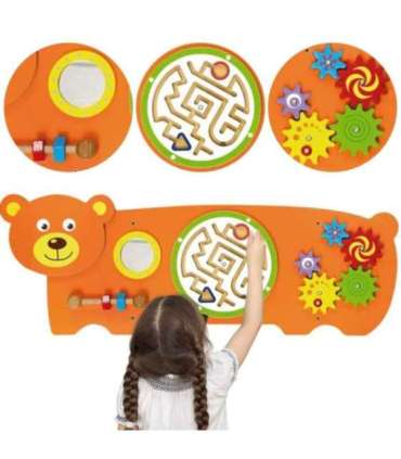 VIGA sensoorne manipuleerimistahvel kaisukaru FSC-sertifikaat Montessori