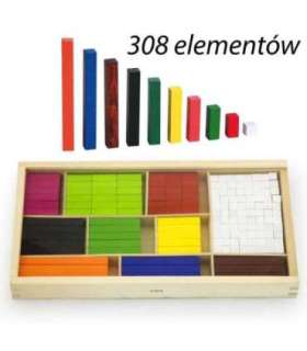 VIGA puidust õppematemaatilised pulgad — Cuisenaire'i klotsid