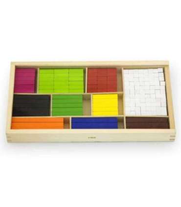 VIGA puidust õppematemaatilised pulgad — Cuisenaire'i klotsid