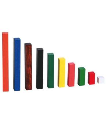 VIGA puidust õppematemaatilised pulgad — Cuisenaire'i klotsid