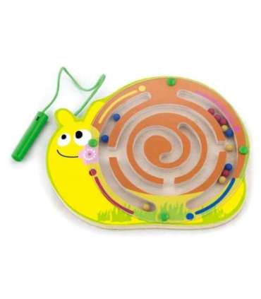 Viga magnetiline labürint puidust mäng Śimak