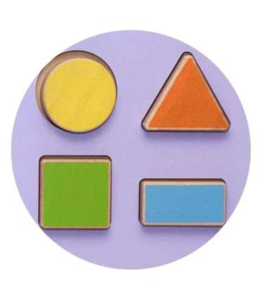 VIGA sensoorne manipuleerimislaud — jõehobu, FSC-sertifikaat, Montessori