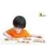 Viga Toys puidust loogikapusle, 24 osa