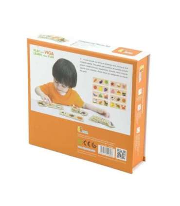 Viga Toys puidust loogikapusle, 24 osa