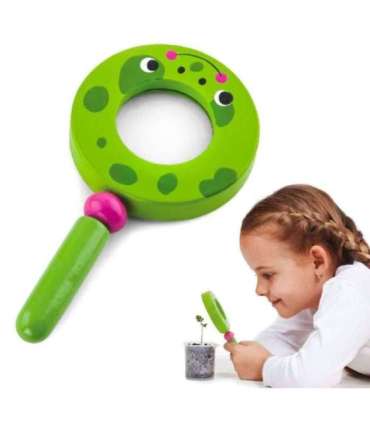 VIGA puidust luup lastele - konnake