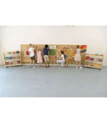 MASTERKIDZ teaduslik loominguline STEM-tahvel komplekt, 2 osa + paigalduspaneel 120x80 cm