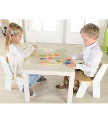 MASTERKIDZ puidust kujude sorteerija värvilised loomad Montessori