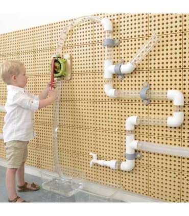 MASTERKIDZ veepump hüdraulikakomplekti jaoks - STEM WALL teadus- ja loovtahvel