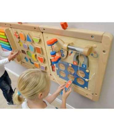 MASTERKIDZ Наука о магнитном притяжении - Настенная образовательная доска Flex Montessori