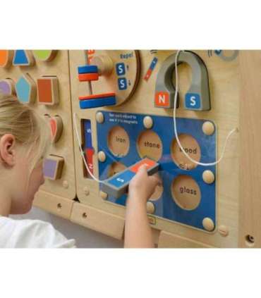 MASTERKIDZ Наука о магнитном притяжении - Настенная образовательная доска Flex Montessori