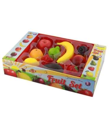 MASTERKIDZ 10-osaline realistlik puuviljakomplekt kööki